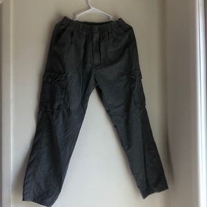 Grey cargo wide legged pants from SHEIN size small no stains in good use